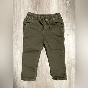 NWOT | Cat & Jack Green Pull-On Skinny Jeans | 18m